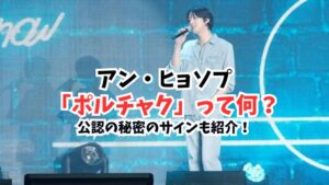 ポルチャク　秘密　ヒョソプ　ファンネーム