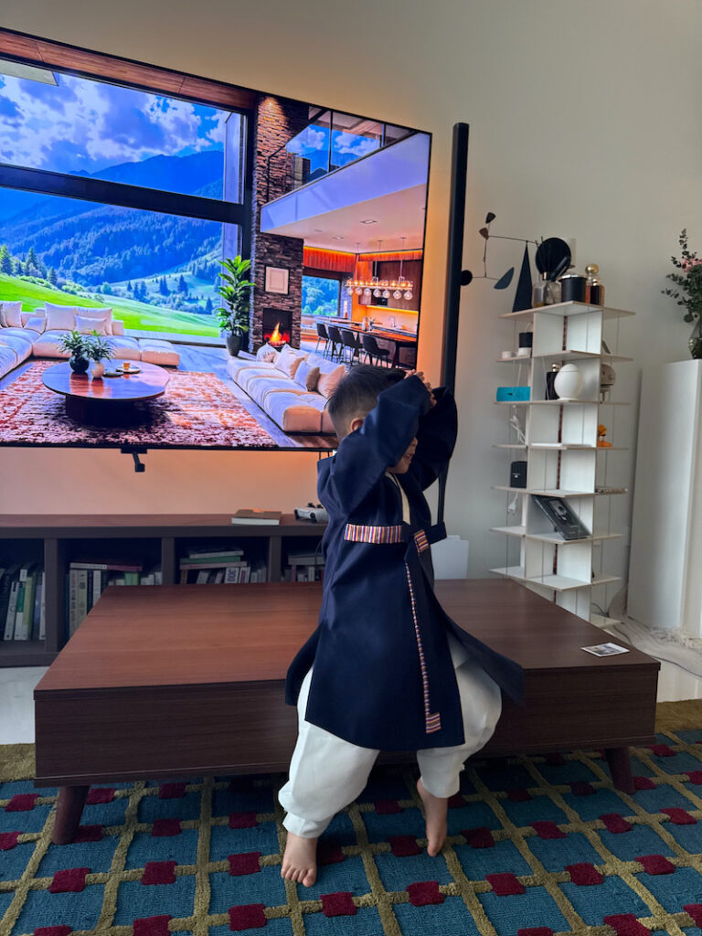 成長したヒョソプの甥っ子ジホ君